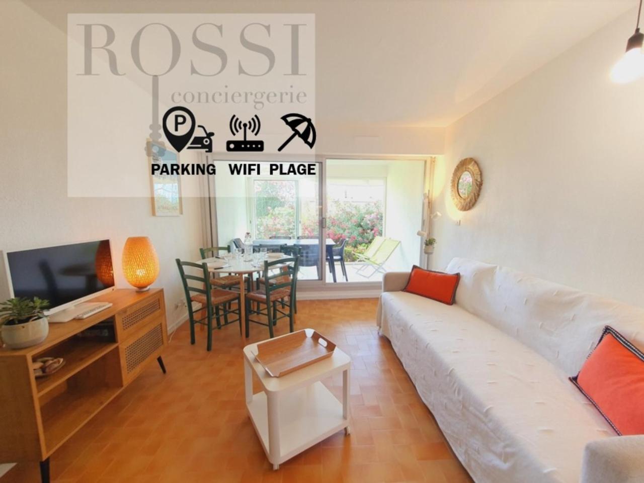 T2 Traversant Familial Cap Sud Parking Plages - Rossiconciergerie - Linge En Option La Grande Motte Exteriör bild